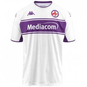 Koszulka ACF Fiorentina Wyjazdowe Stroje Piłkarskie 2021/22 Krótki Rękaw